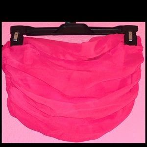 Small pink crop top with zipper